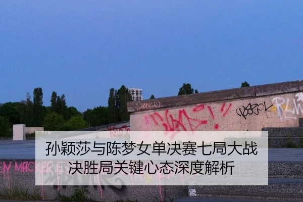孙颖莎与陈梦女单决赛七局大战 决胜局关键心态深度解析